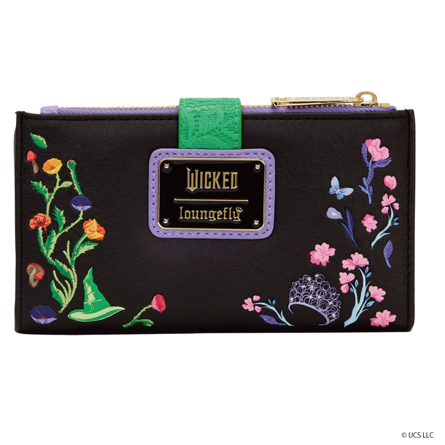 LF UNIVERSAL WICKED FLORAL & LACE WALLET_WIWA0003