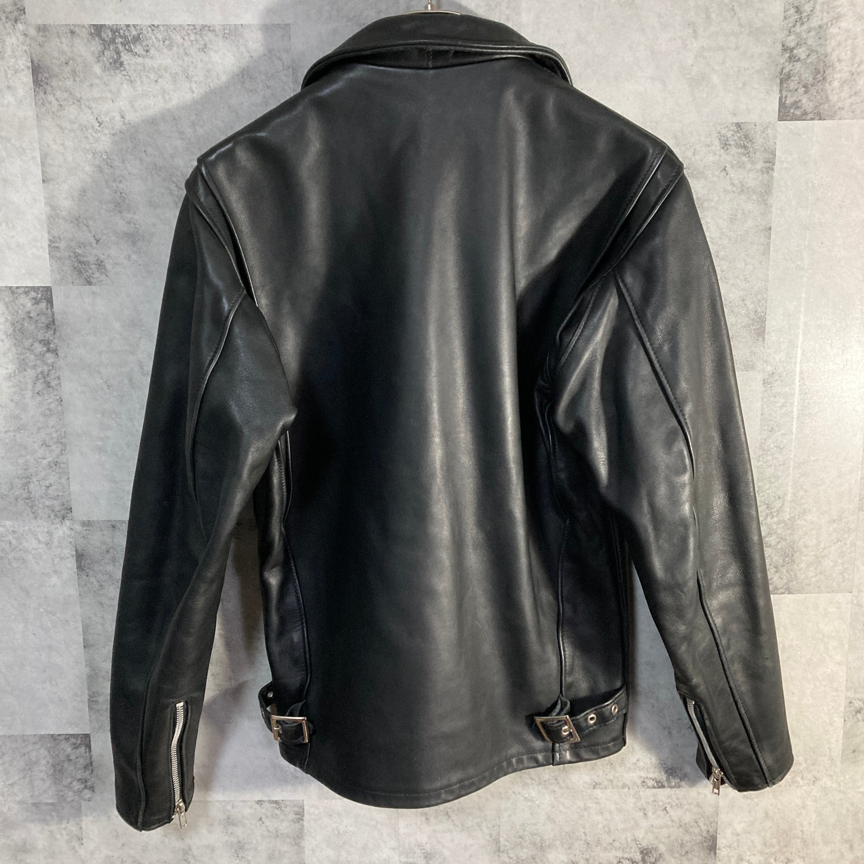 USA製 SCHOTT シングル ライダース レザージャケット ブラック USA製 SCHOTT シングル ライダース レザージャケット ブラック