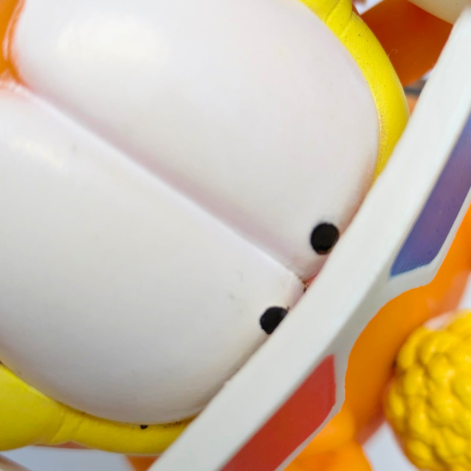 ☆VINTAGE80' 90'☆【 Garfield ( ガーフィールド ) 】 PVCフィギュア ポップコーン / ゴーグル  〚アメリカン雑貨 アメトイ〛