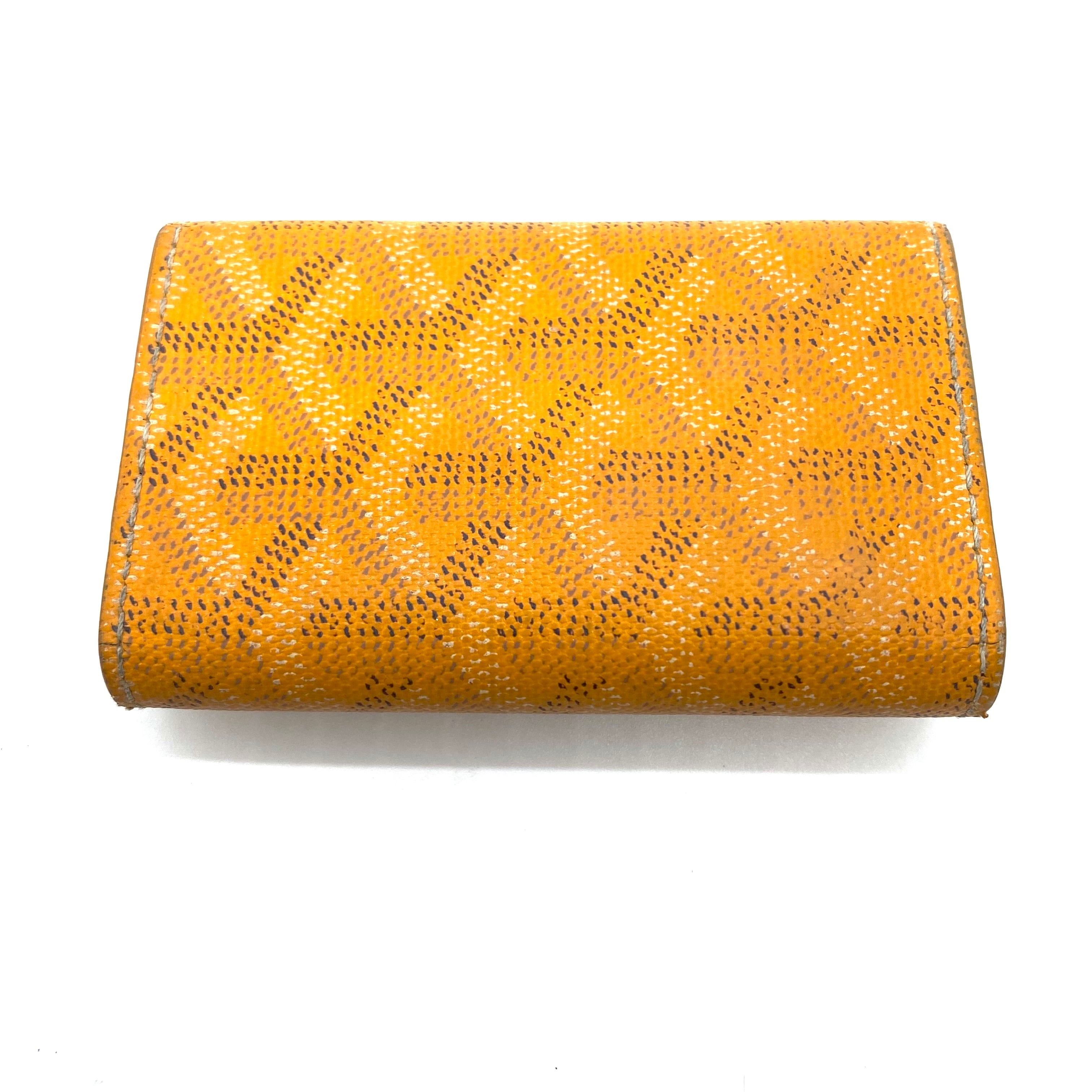 Goyard Saint-Michel Key Case Yellow ゴヤール サン・ミッシェル キー 