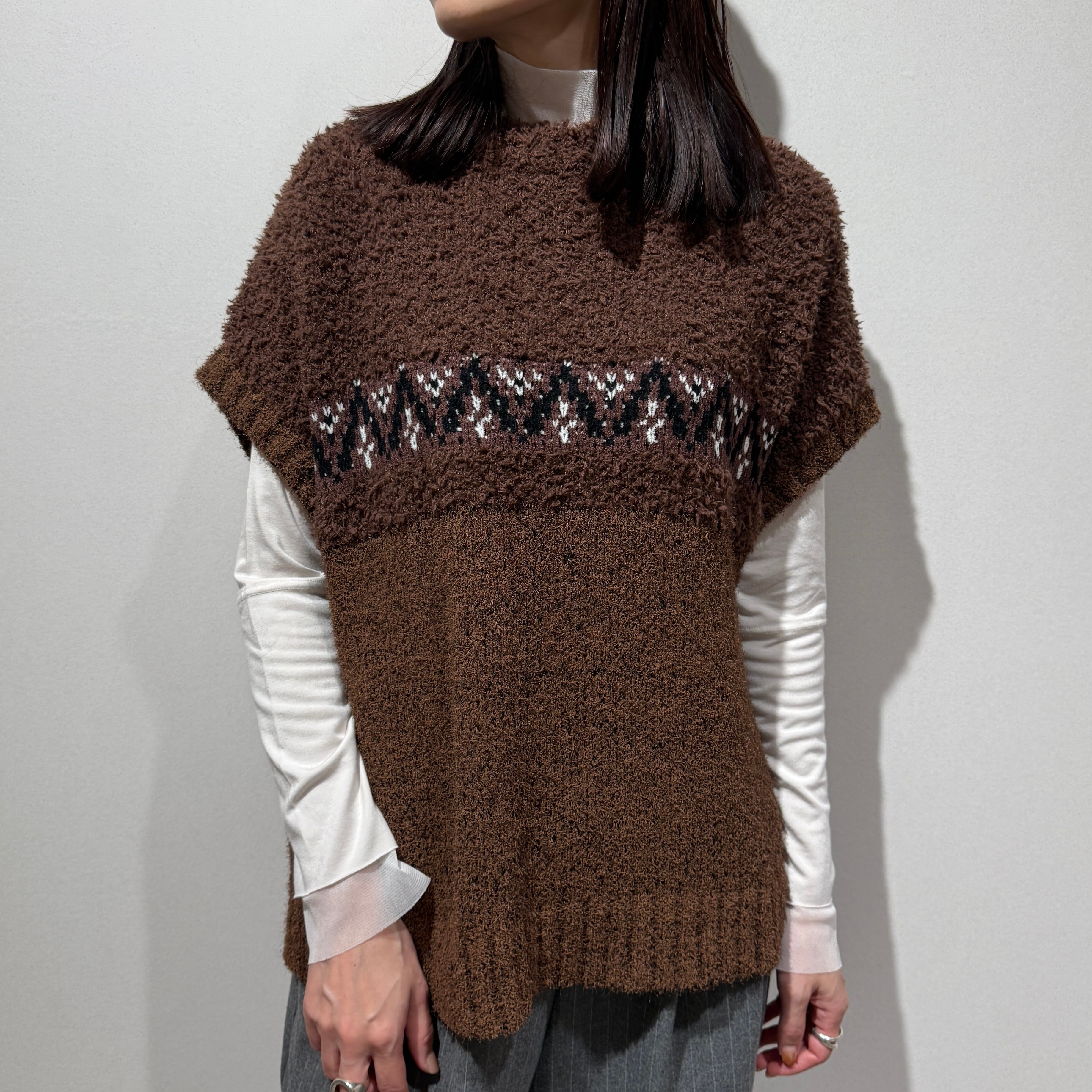 ノルディックJQニットベスト