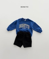 韓国子供服 / BONITO / 26Autumn / ボニトパッチ刺繍スウェット / 秋服 *12M~JM *