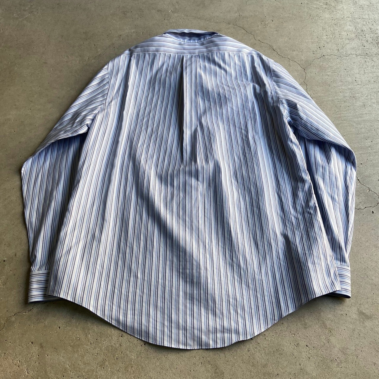 Brooks Brothers ブルックスブラザーズ ストライプ 長袖シャツ メンズL 