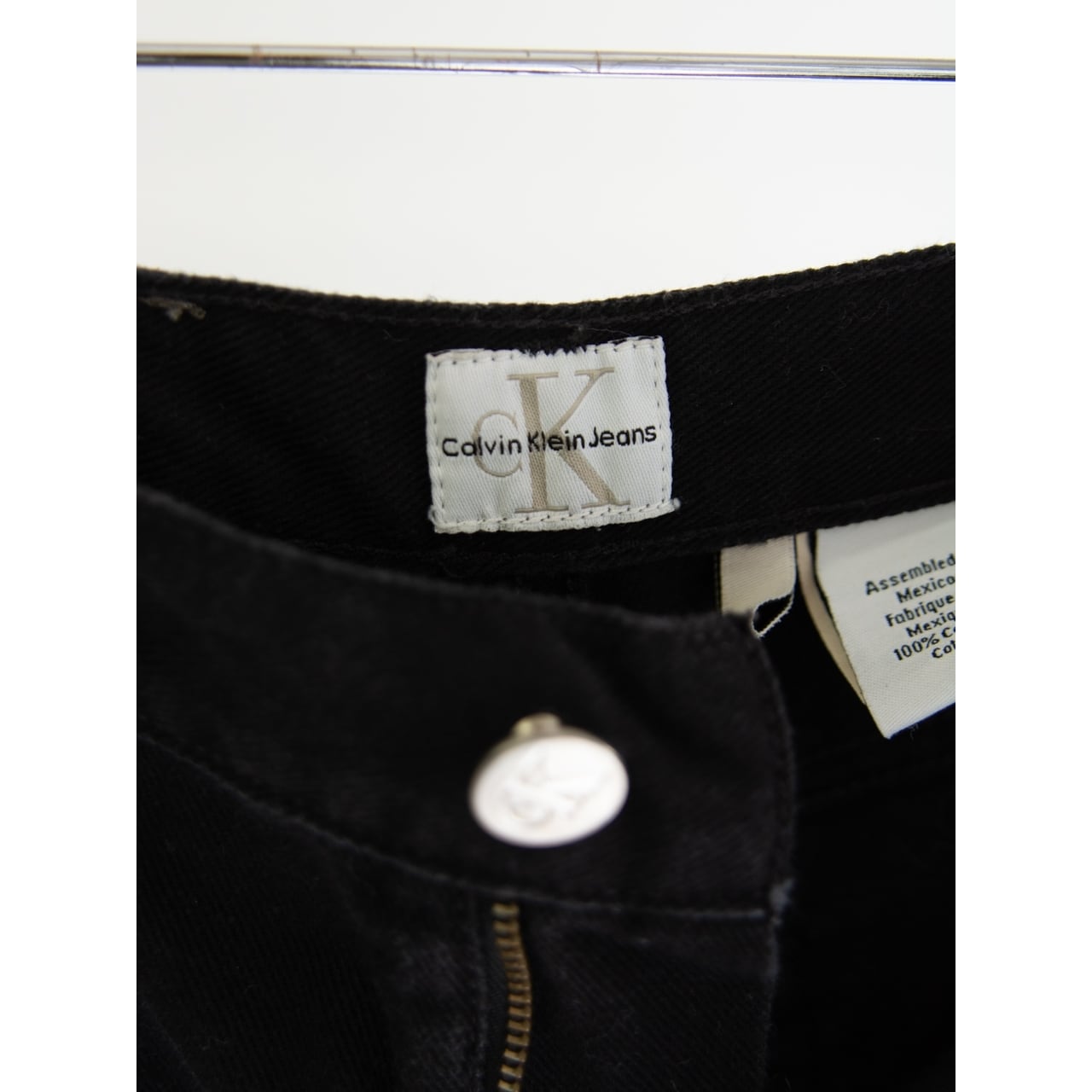【cK Calvin Klein】Made in Mexico 90's 100% Cotton Slim Fit Jeans size14（カルバンクライン メキシコ製コットンスリムフィットジーンズ）