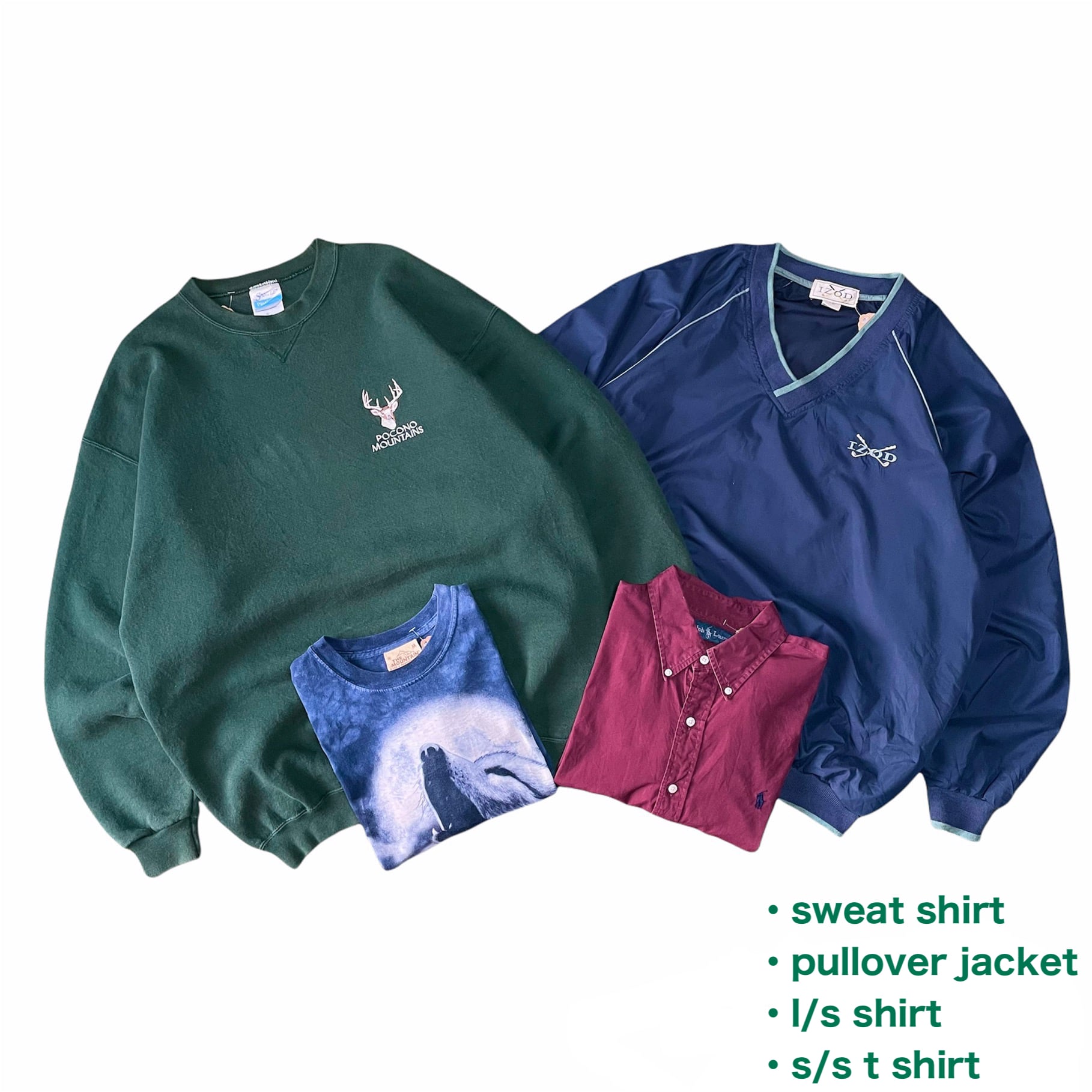 OG SPECIAL BOX 【4items】+sticker ×2 | 古着屋OLDGREEN