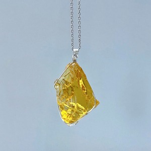 アンダラクリスタル（エーテリウムゴールド）女神巻きペンダントトップ　Andara crystal pendant