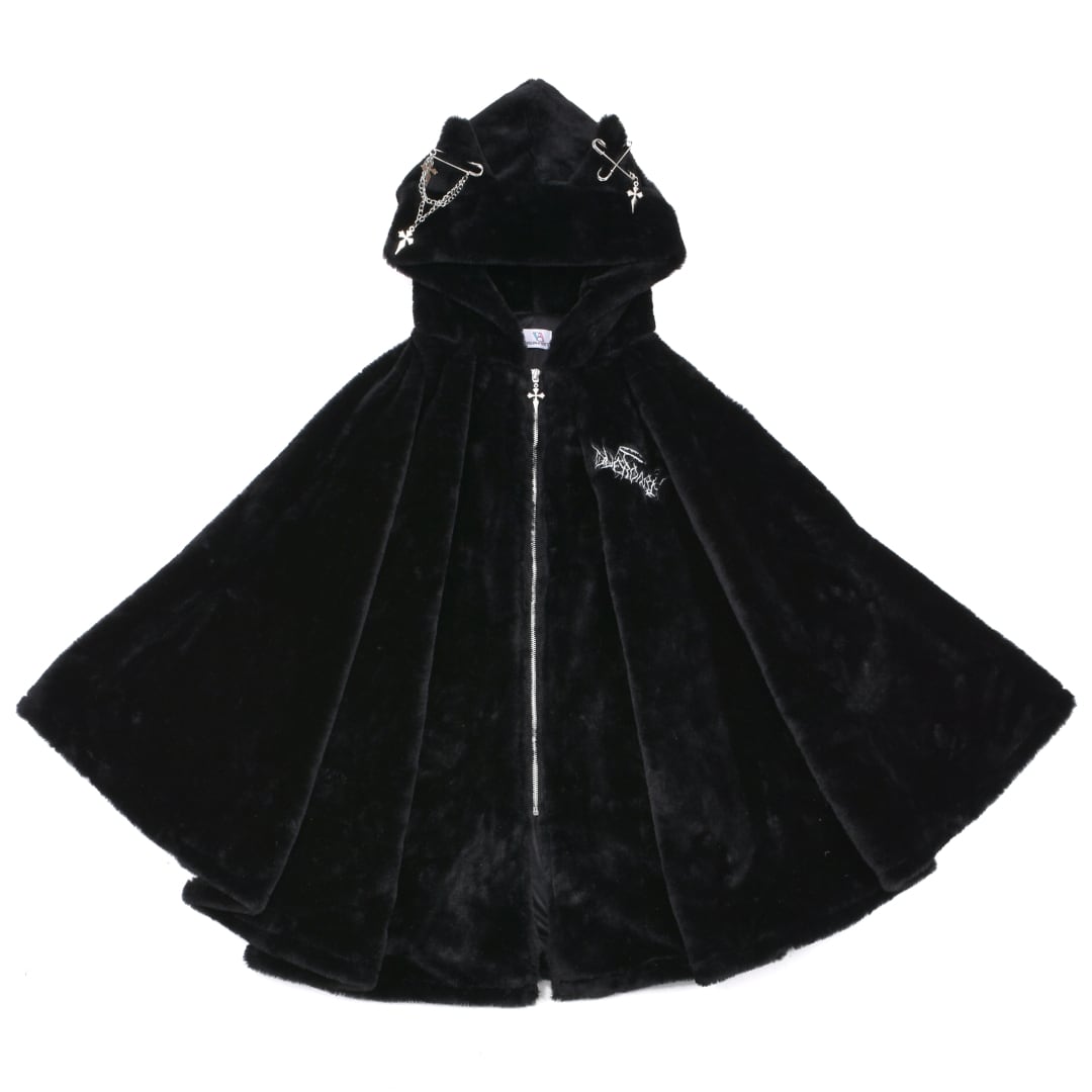 12/29新着】ネコ耳ファーポンチョ | VOLCAN&APHRODITE