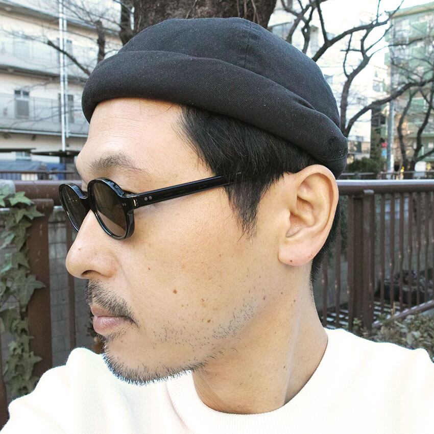 EYEVAN / ESSEX Sun / PBK - S.BR ピアノブラック - ブラウンレンズ