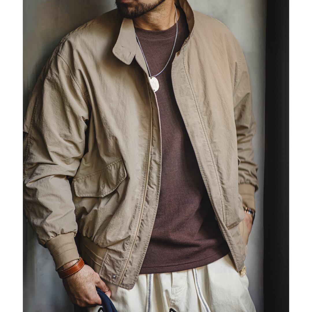 裏ポケット付きリブカフスジャケット 3XLまで対応 A18783