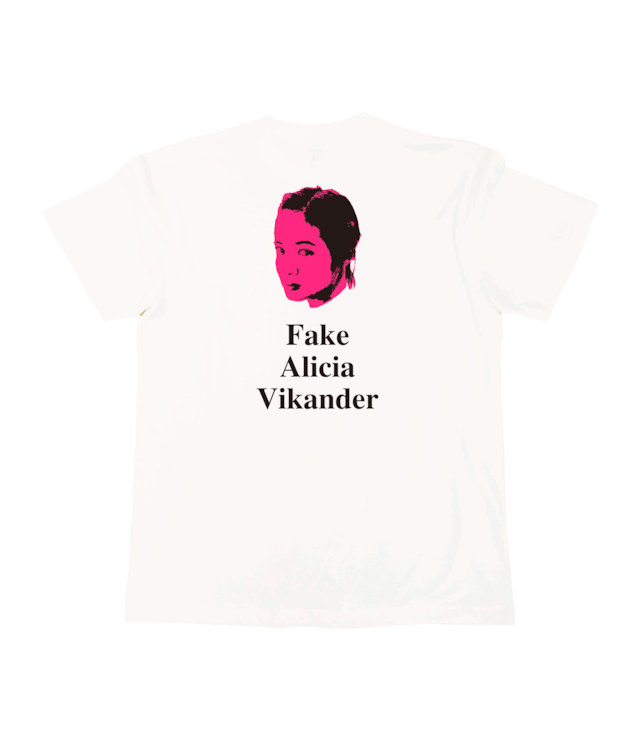 Fake Alicia Vikander　半袖