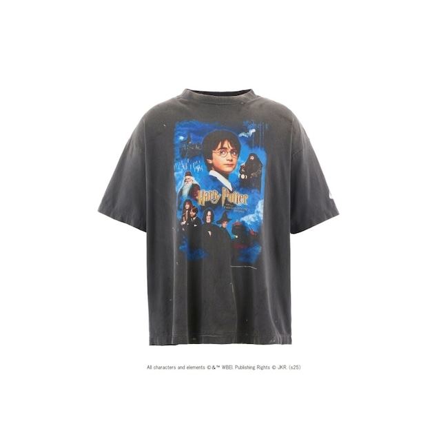【SAINT Mxxxxxx】SM-HR1-0000-C45/HP_SS TEE/PHILSPHR'S STONE/BK