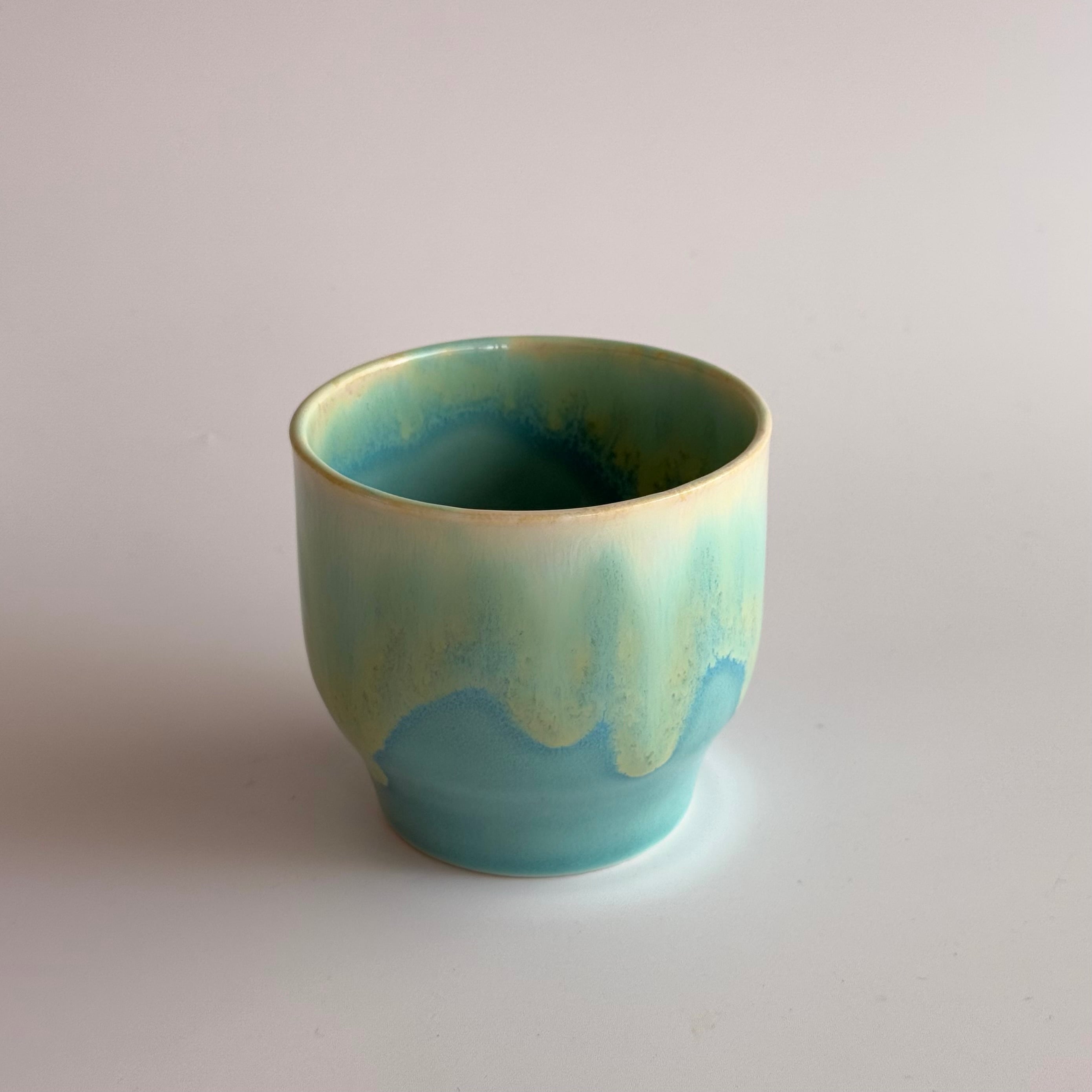 NAOKO HATA CERAMICS Melt free cup -湖 | Lotus roots(ロータスルーツ