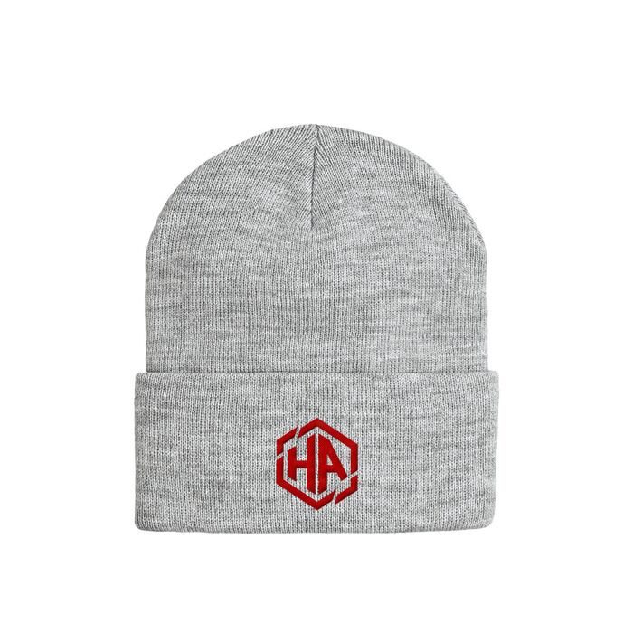 25FW Supreme New Era Box Logo Beanie Heather Grey ( シュプリーム
