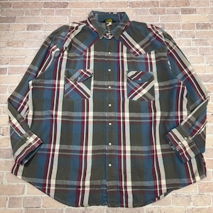1980s OSHKOSH WESTERN FLANNEL SHIRT