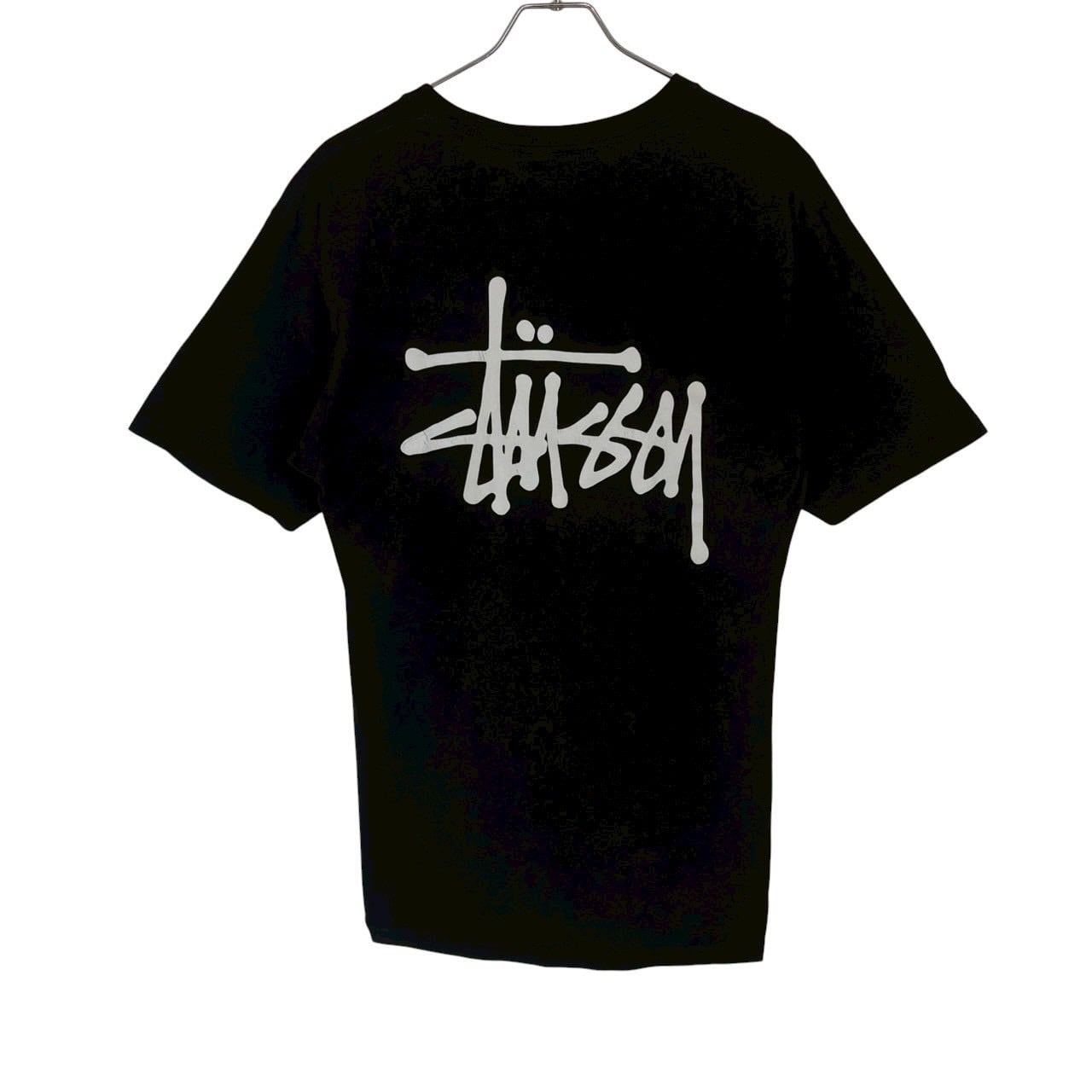 stussy ステューシー Tシャツ M バックロゴ プリント ショーンフォント