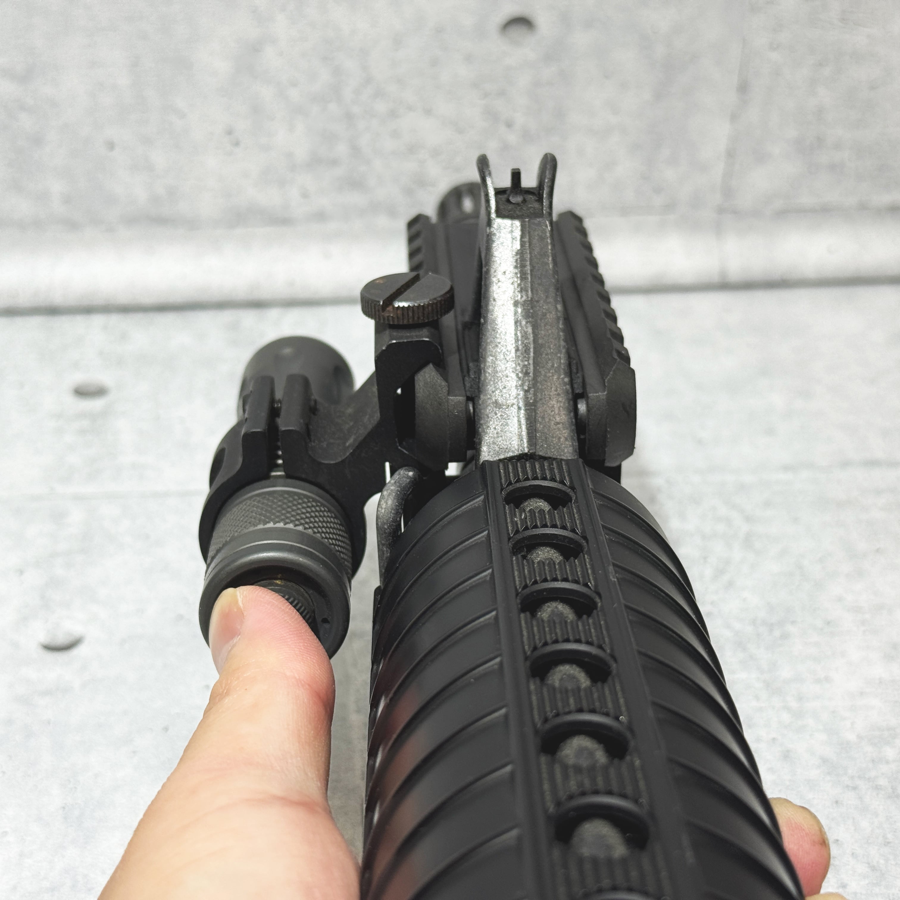 オリジナル】 M4/M16 デルタサイト用 ピカティニーレイル (9スロット