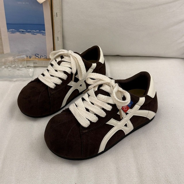 クラシッククロスラインローカットスニーカー 3col   R01552