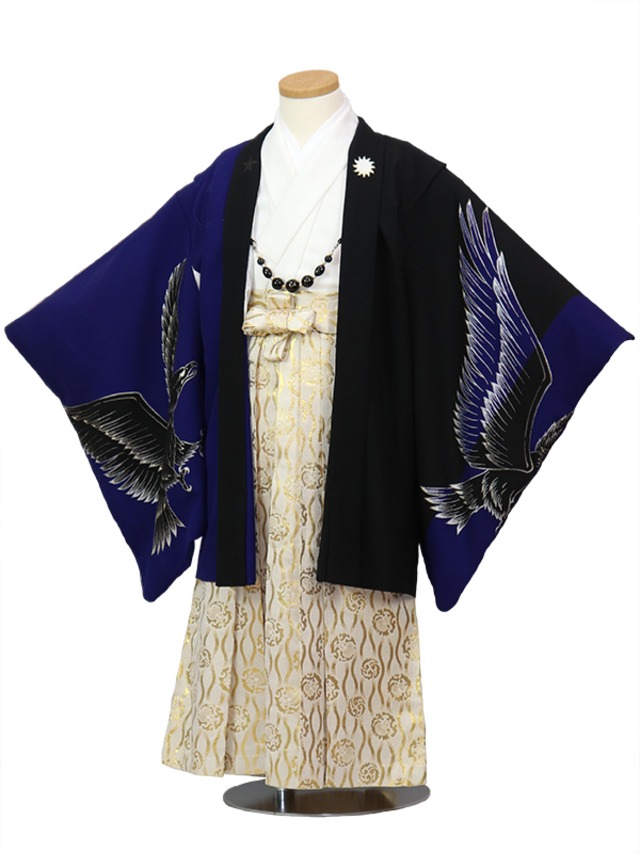 5歳男の子【かんたん着付け】AO1350