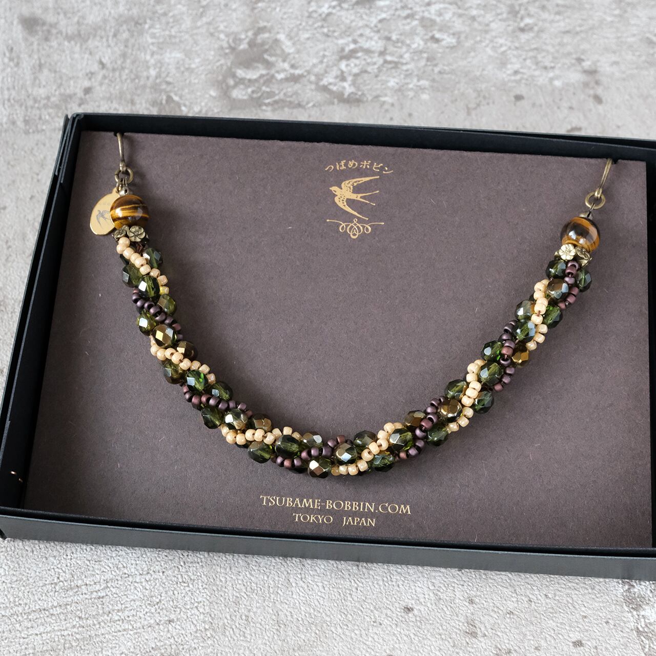 【Men's】ジュエリークロッシェの羽織紐◎MOBB006