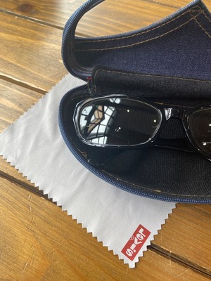 新品未使用 リーバイス levis デニムメガネケース アーキュエート アクリル 販促グッズ ノベルティ