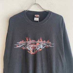 HARLEY-DAVIDSON used l/s tee SIZE:XL S2