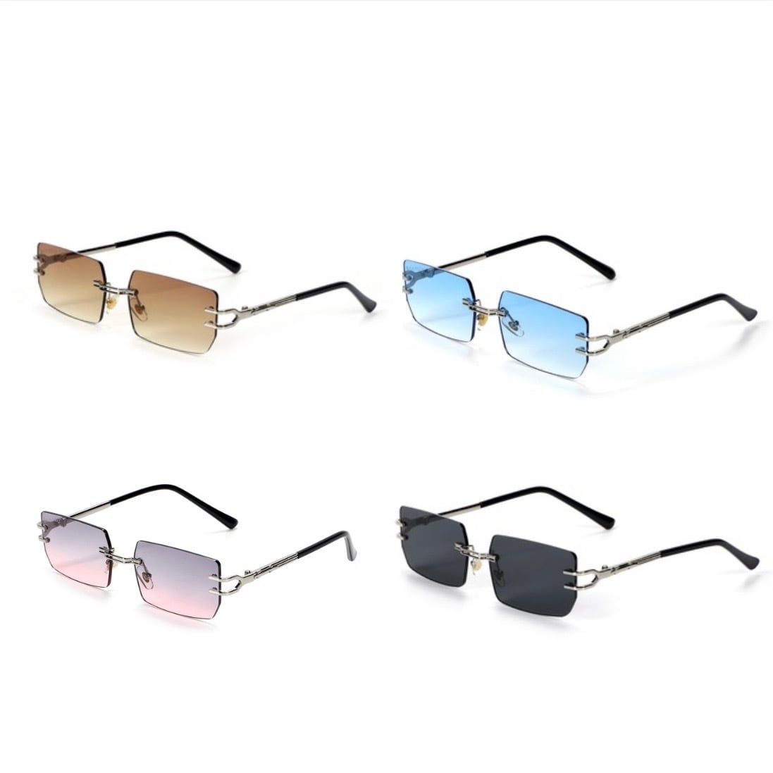ole only rimless sunglasses in 4colors | $ole only