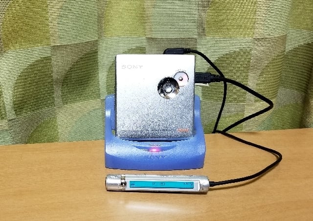 MDポータブルレコーダー SONY MZ-NE810 NetMD 完動品