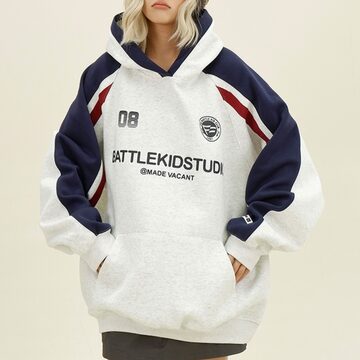 80's RUSSELL ATHLETIC w-face parka made in USA size/L ラッセル