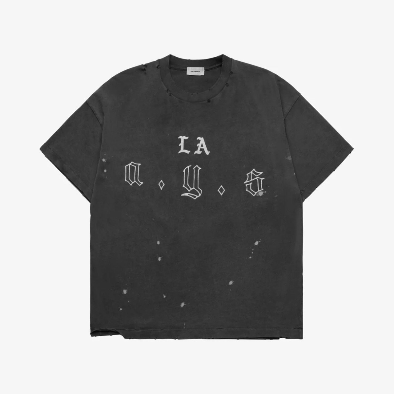 ASKYURSELF / la ays tee black