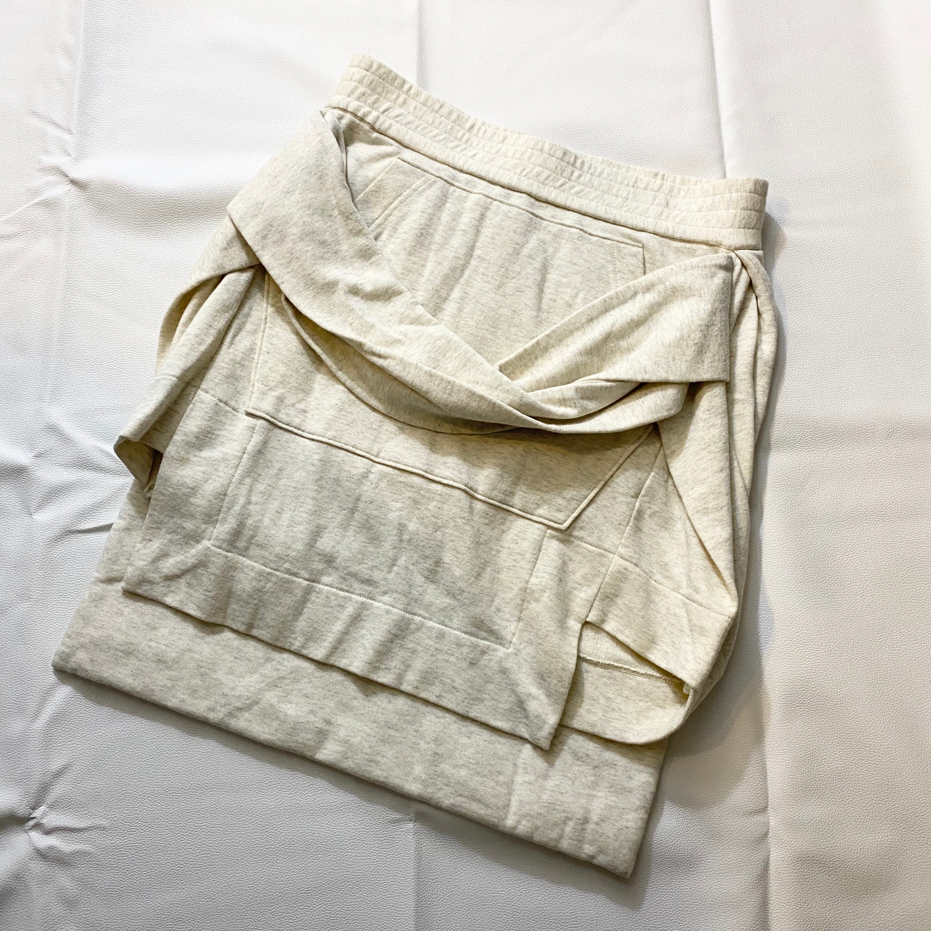 BERNHARD WILLHELM sweat rebuild skirt | NOIR ONLINE