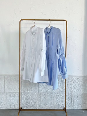 ［SALE］STRIPE SHIRTS OP / WHITE