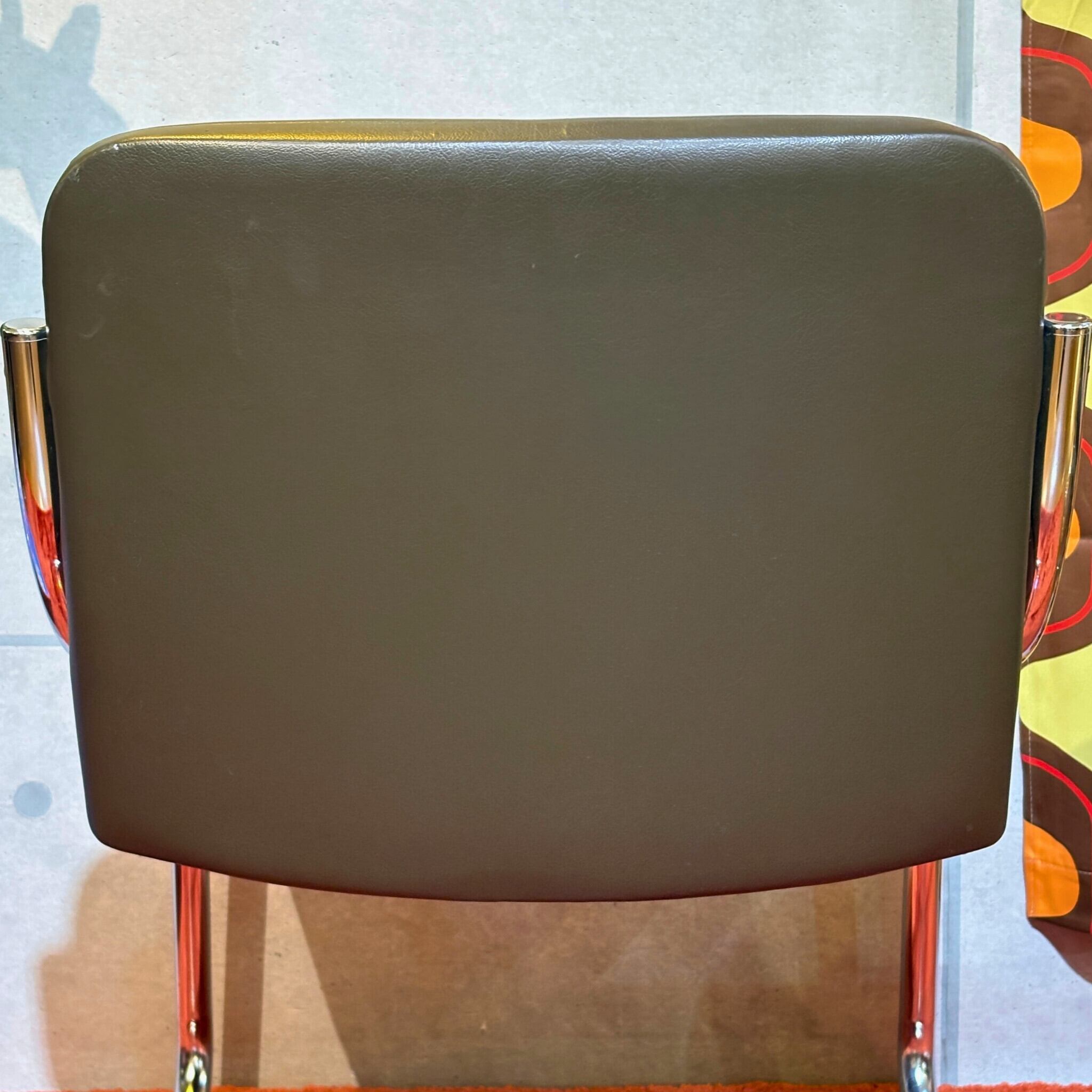 USED】Cantilever Chrome Lounge Chair / カンティレバー ラウンジ