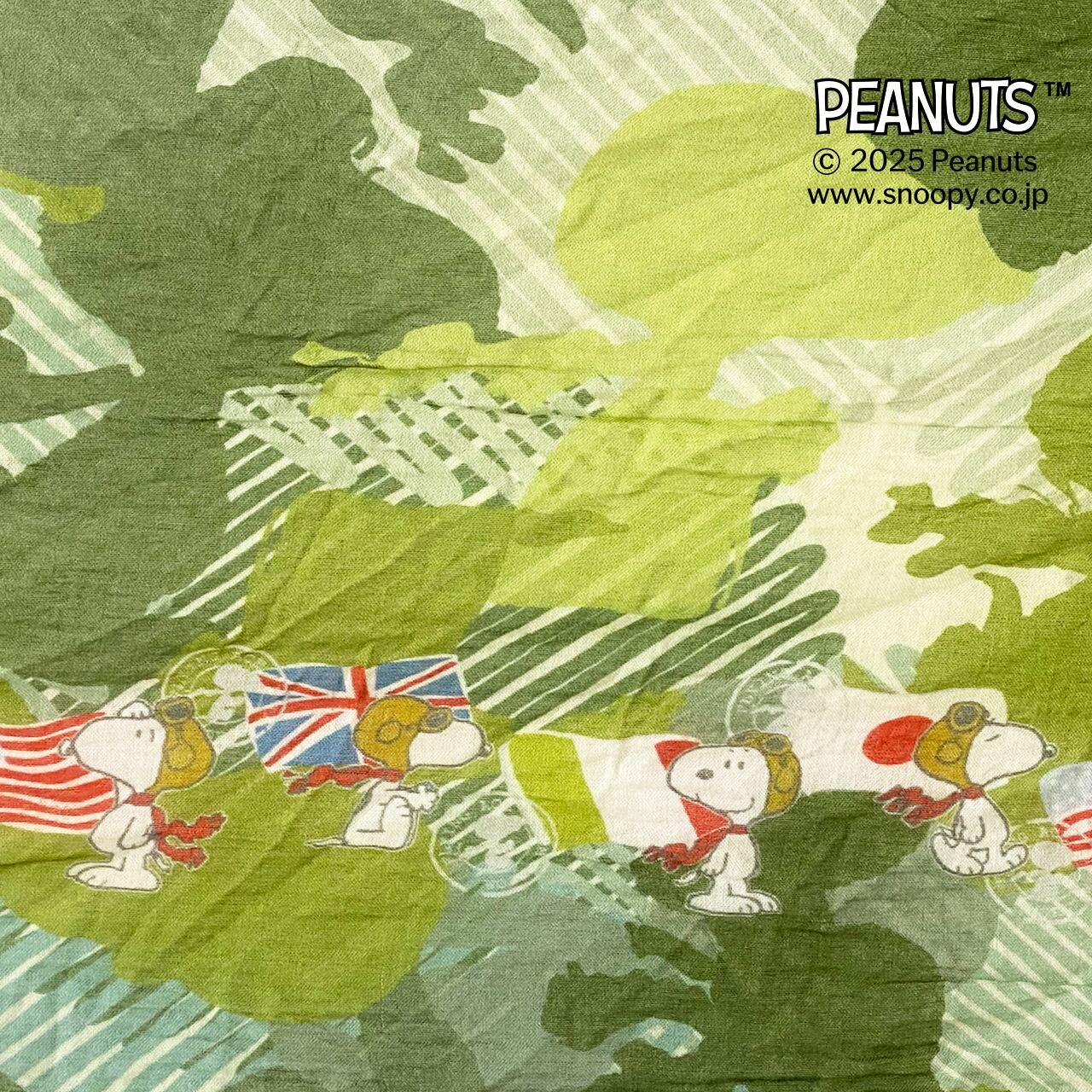 Ottotredici AG-255301GI GINA_PEANUTS_32800 迷彩柄 | スヌーピーとの