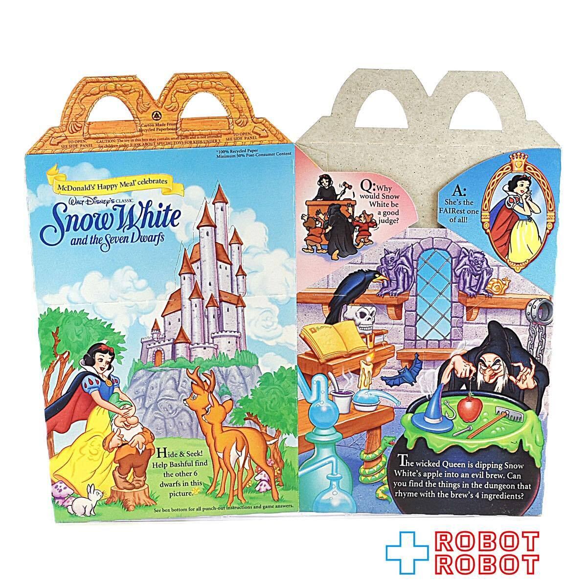 マクドナルド ハッピーセット空箱 白雪姫 お城 | ROBOTROBOT