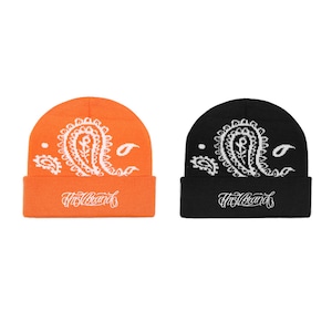【DRIP1285】TVB Paisley Jacquard Knit Cap
