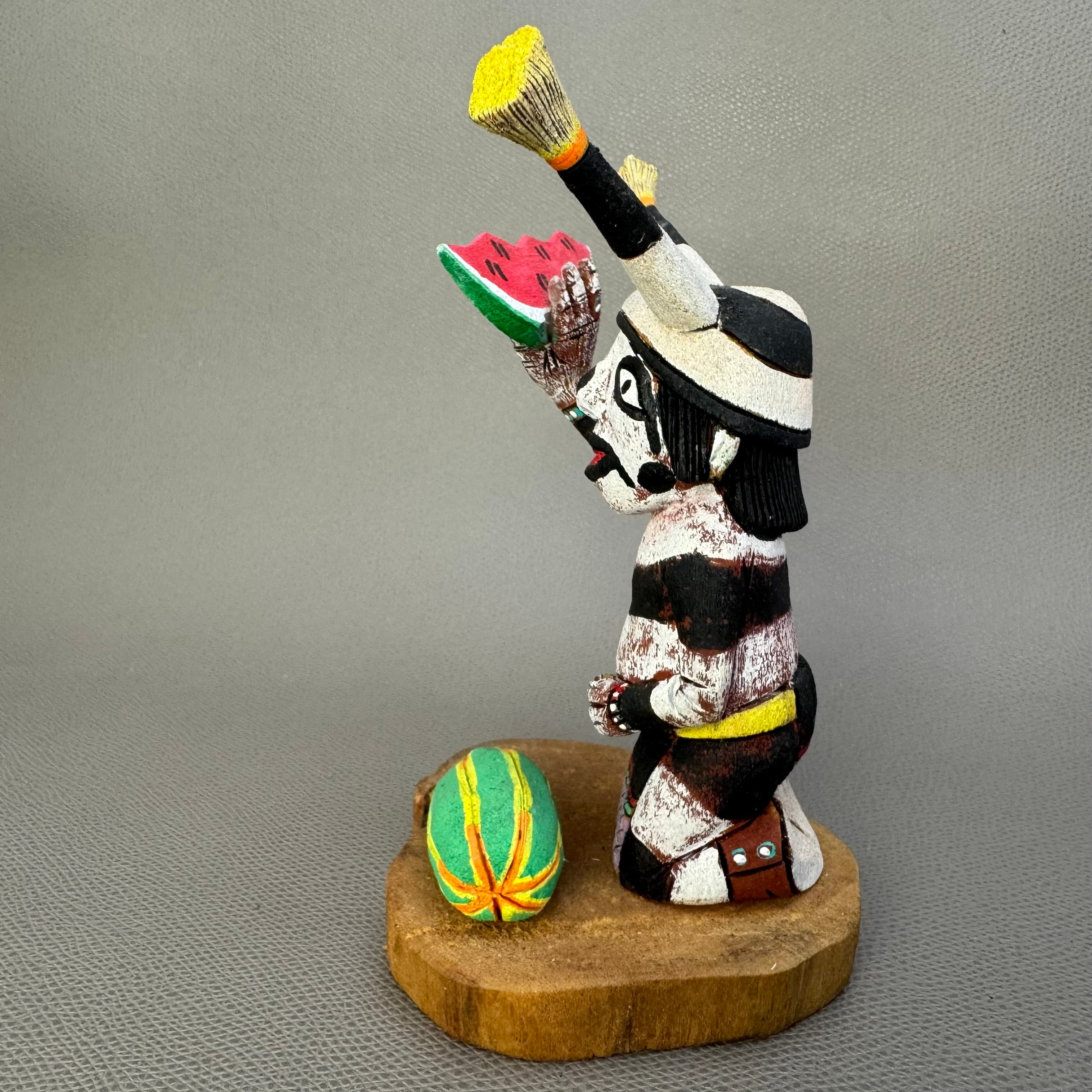 HOPI(ホピ)族 アーティスト作 カチーナドール クラウン INDIAN
