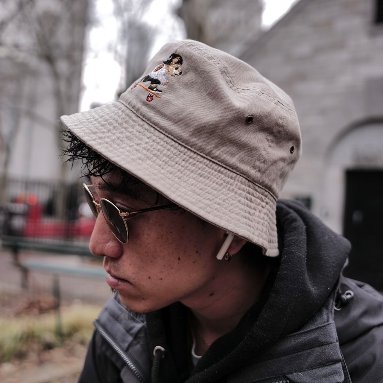 gifthat(ギフトハット)オリジナルベア(スケートボード)