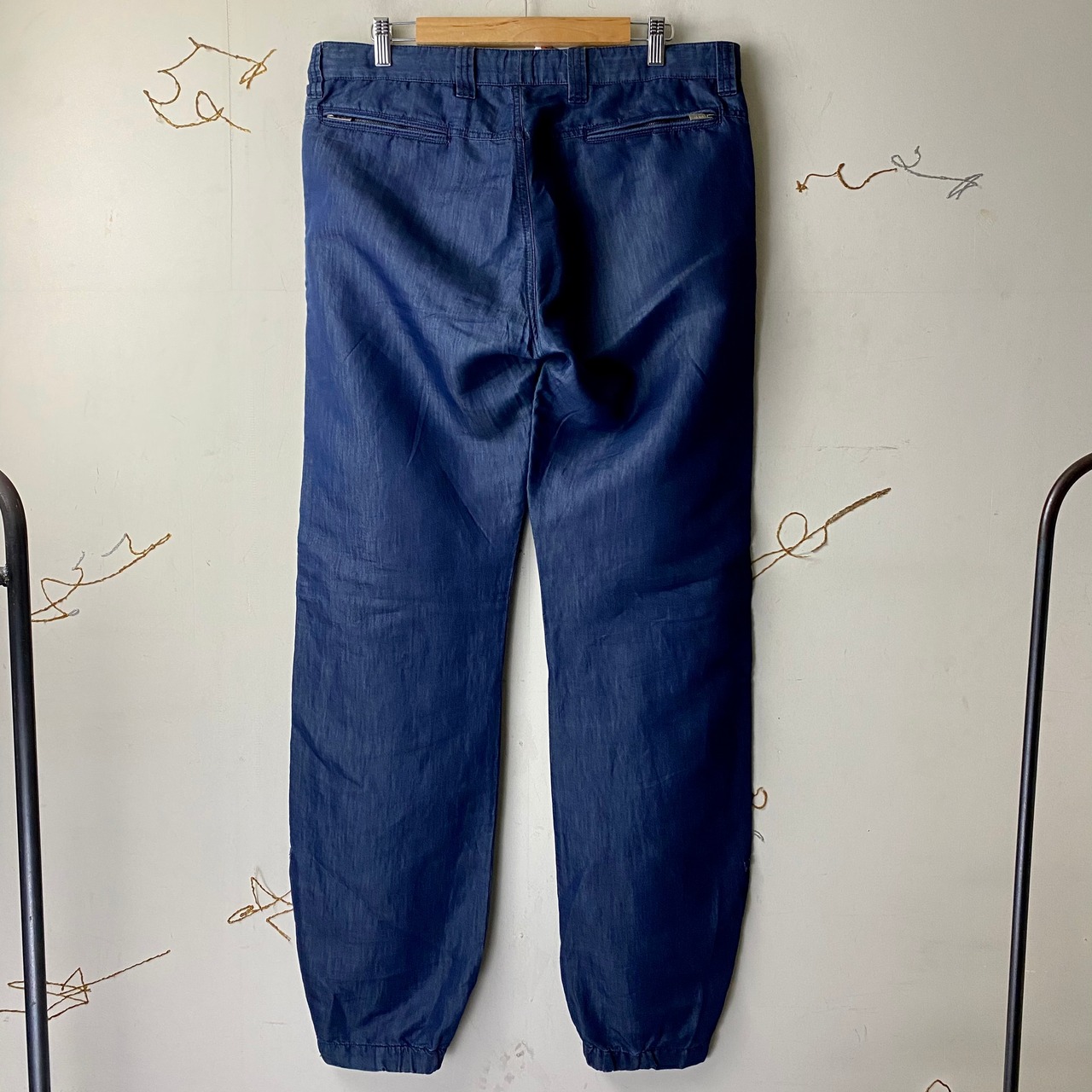 ARMANI COLLEZIONI denim jogger pants