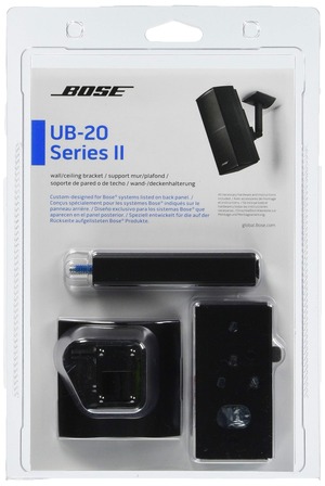 【数量限り】Bose UB-20 Series II wall/ceiling bracket スピーカーブラケット ブラック