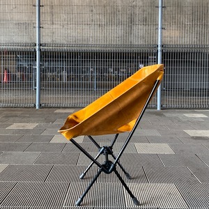 【kawais】 leather chair seat<Souther>_Camel