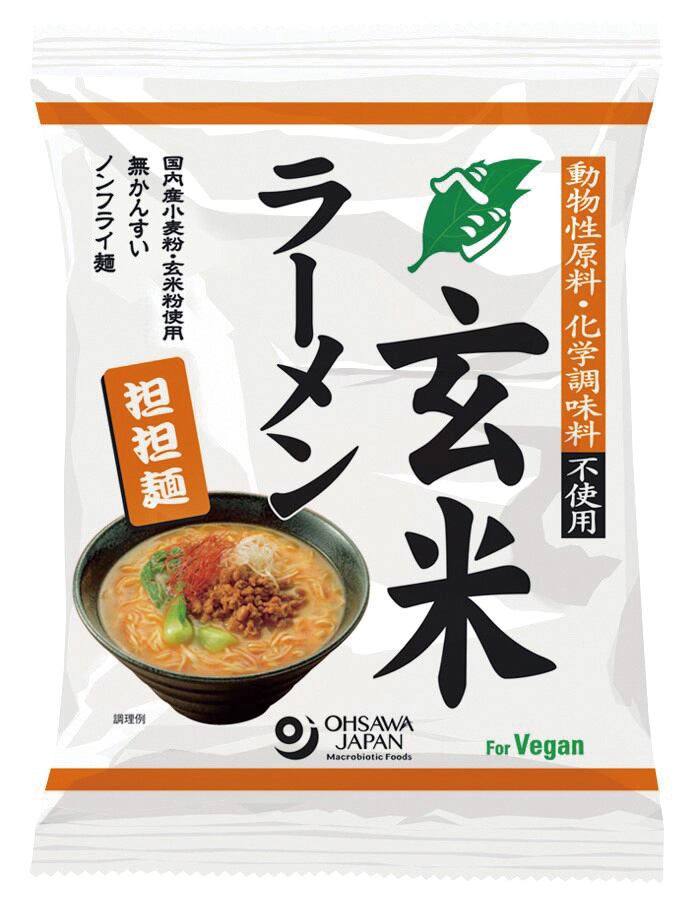 healai　オーサワのベジ玄米ラーメン　担担麺