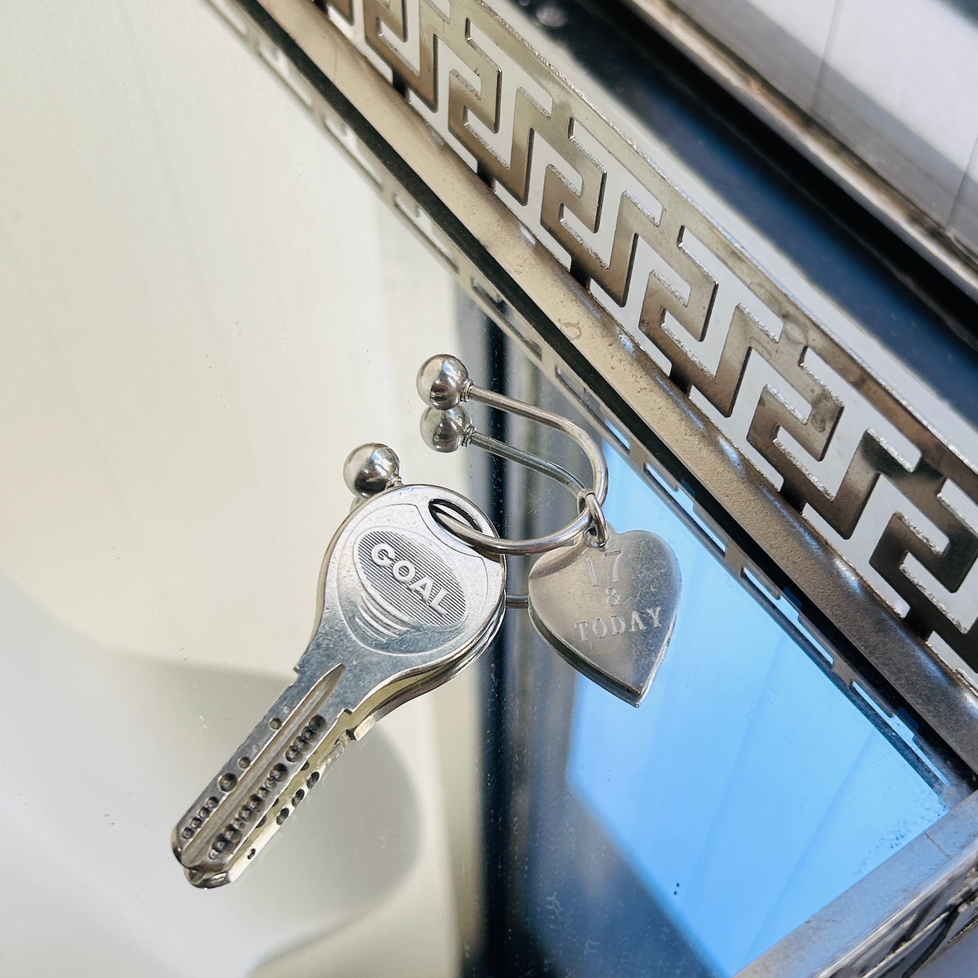 シルバー925 ハートタグキーリング / キーチェーン | Milo Antiques