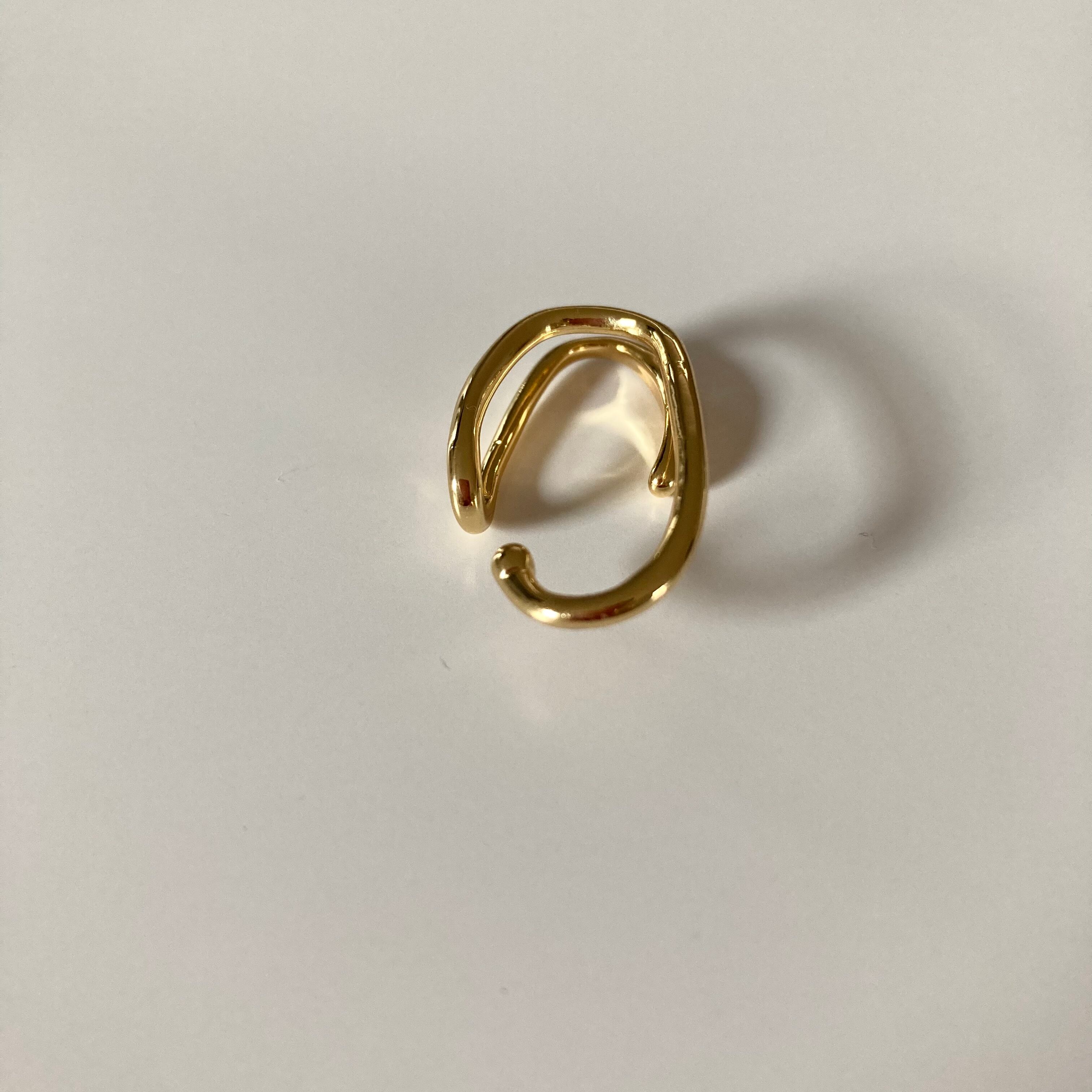 ダブルラインイヤーカフ