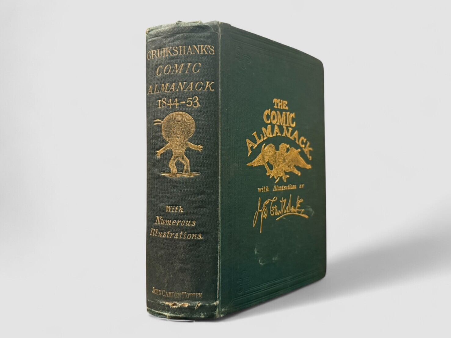 【SL954】The Comic Almanack. An Ephemeris in Jest and Earnest, Containing Merry Tales, Humorous Poetry, Quips, and Oddities. Second Series, 1844–1853