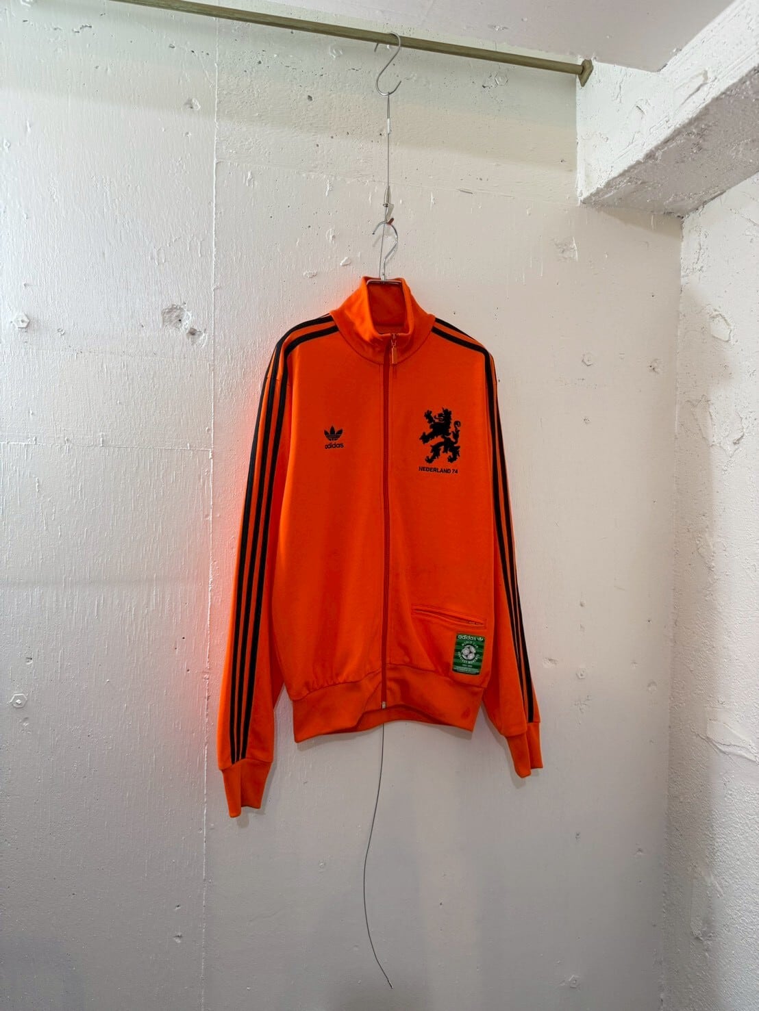 adidas NEDERLAND 74 Track Jacket / Orange × Black | mesen