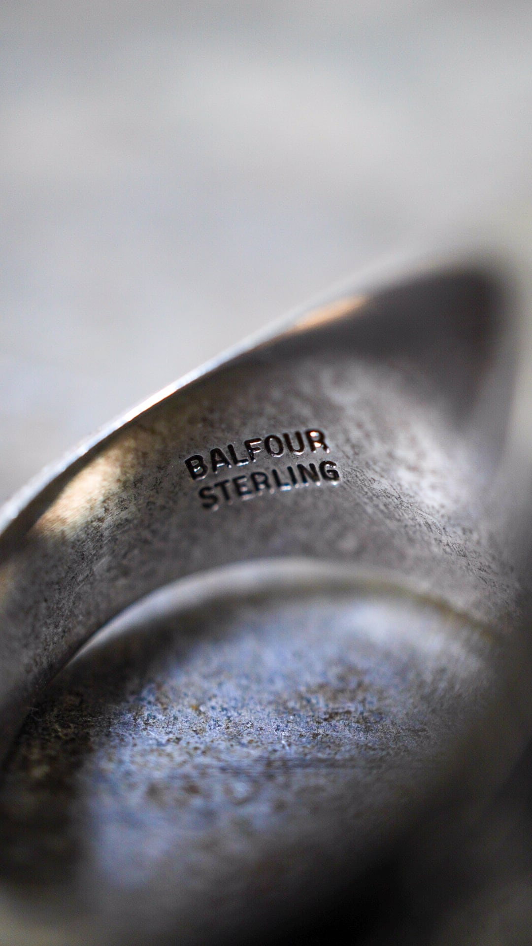 1960s】U.S. VINTAGE BALFOUR バルフォア FFA リング 《シルバー925