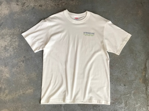 2022SS AFTER DARK "concept" 5.6oz T-shirt【VANILLA WHITE】