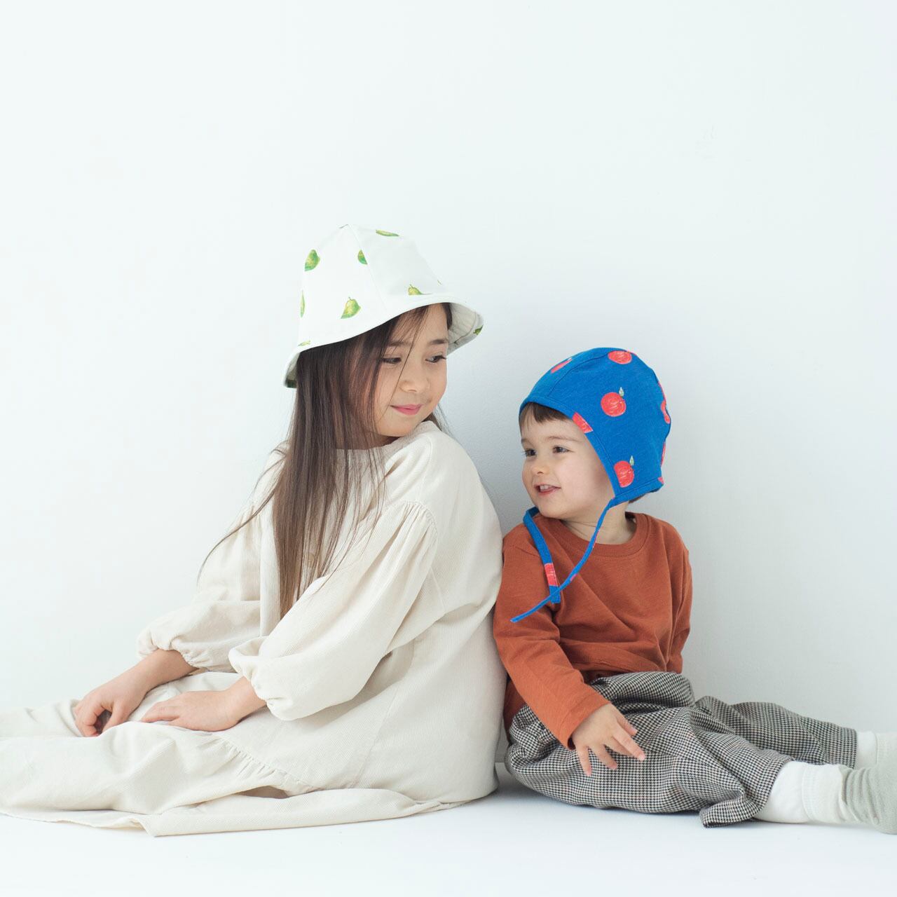 チューリップハット【ラフランス】48cm ブランド 夏 子供 帽子