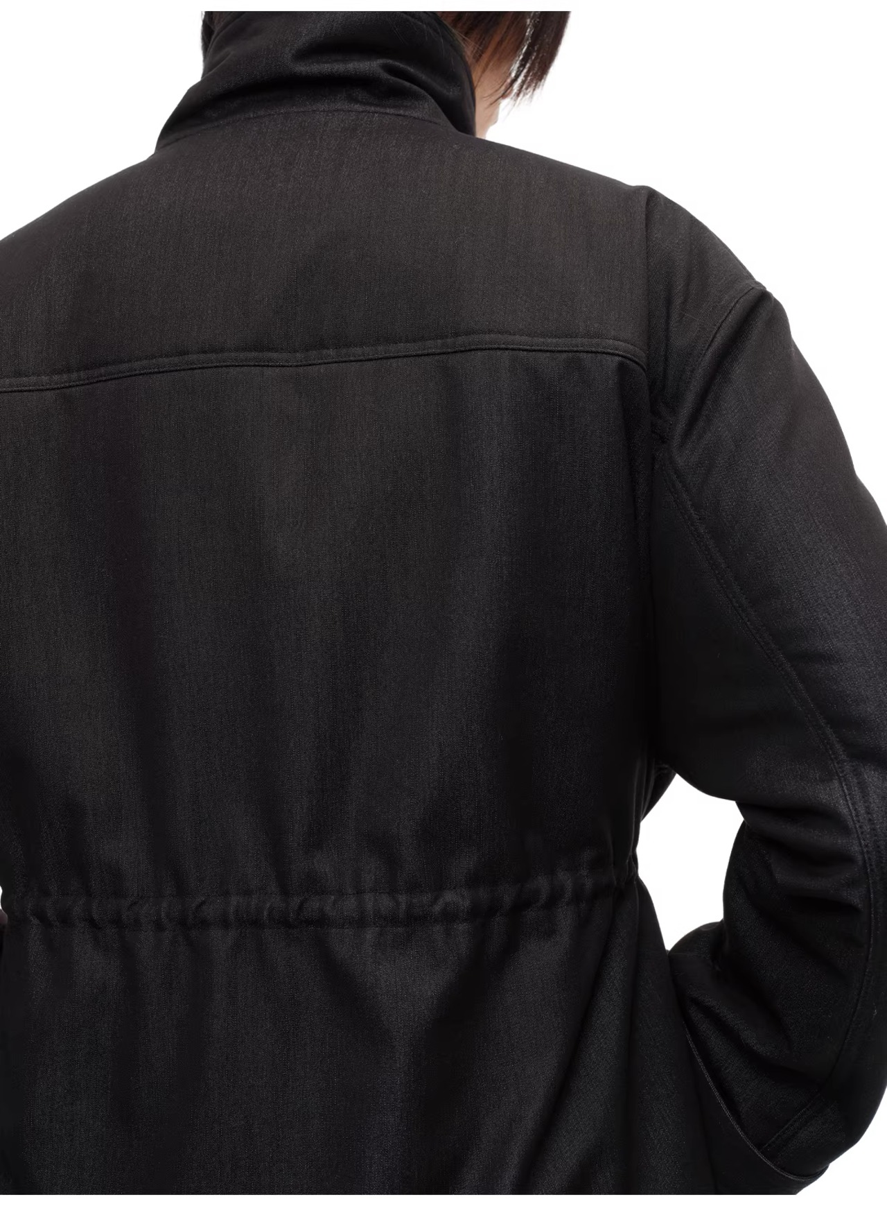 JCAESAR STUDIO Denim Texture Padded Parka