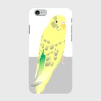 iPhoneケース セキセイインコ 黄ハルクイン【各機種対応】